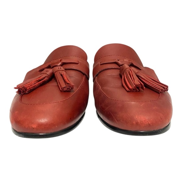 Sam Edelman Red Tassel Loafers - Picture 6 of 9